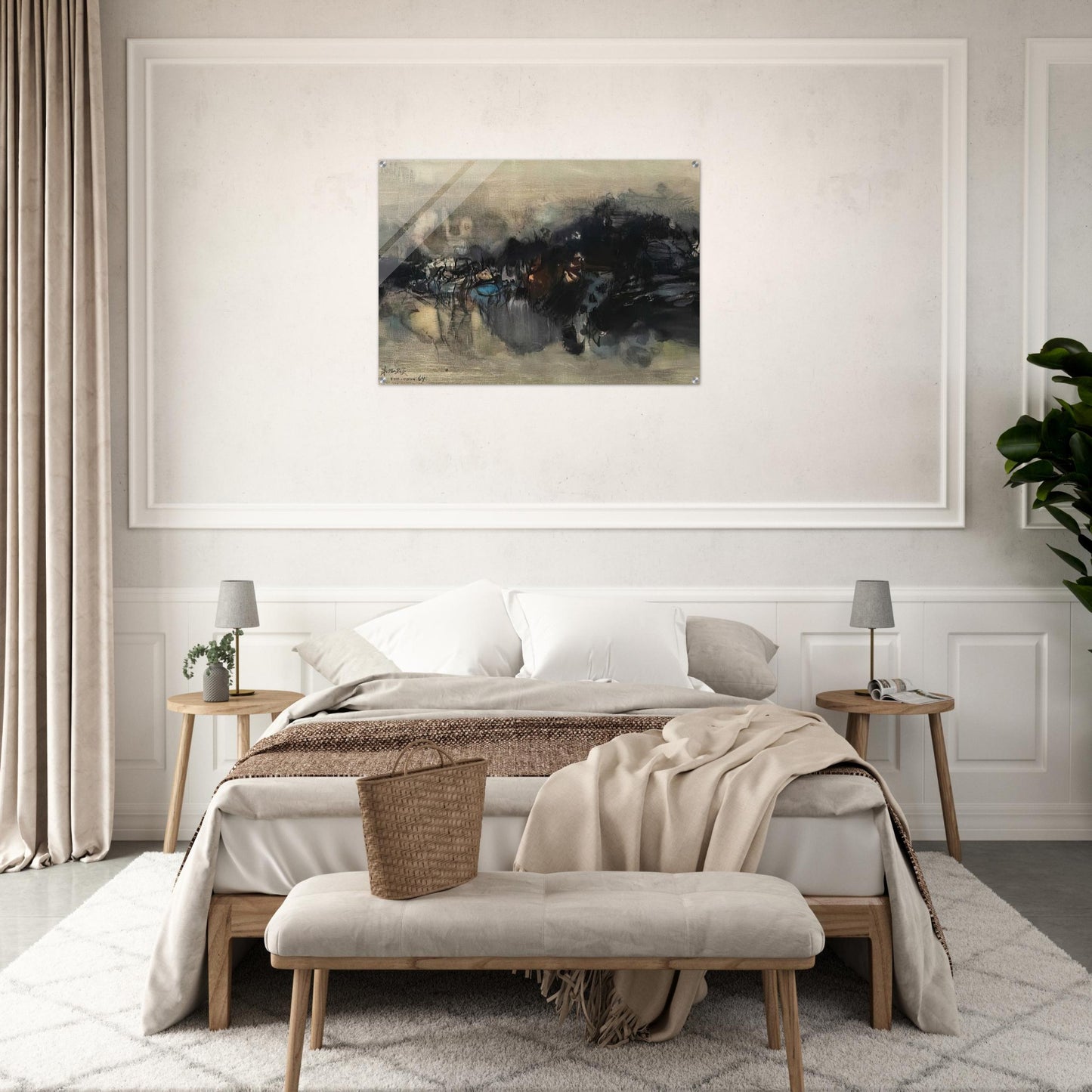 UNTITLED 1964 - Chu teh Chun Acrylic Print - 70x100 cm / 28x40″ inches