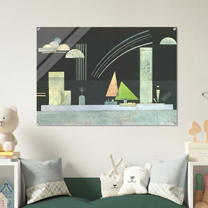 AT REST - Wassily Kandinsky Acrylic Print - 70x100 cm / 28x40″ inches