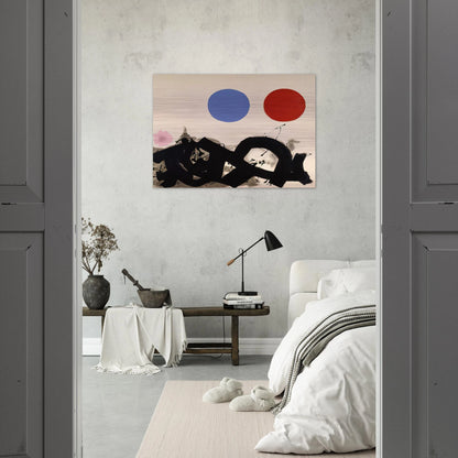 Rolling - 1961 - Adolph Gottlieb Brushed Aluminum Print - 70x100 cm / 28x40 inches | Adolph Gottlieb Aluminum Print | Adolph Gottlieb Prints