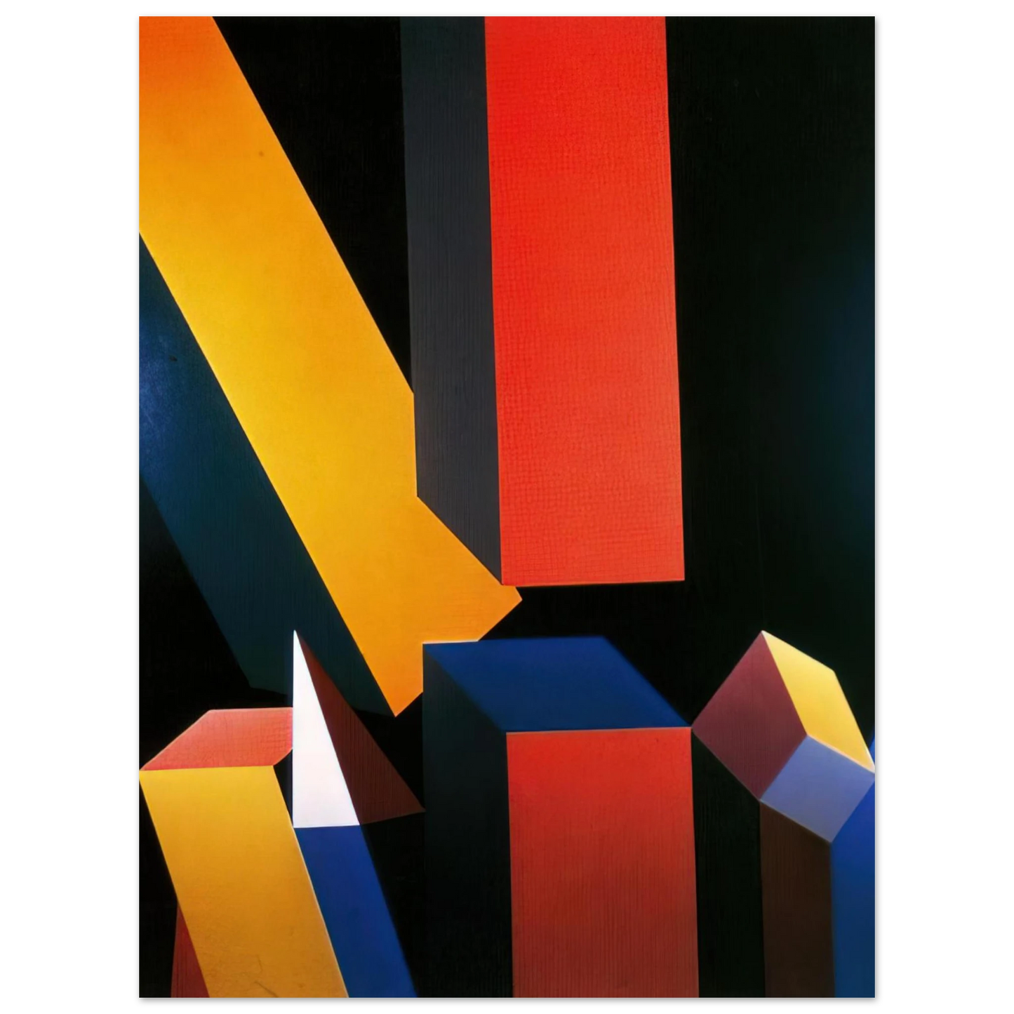 Miriam Schapiro - Byzantium - Hard Edge Painting  75x100 cm / 30x40inches Fine Art Poster