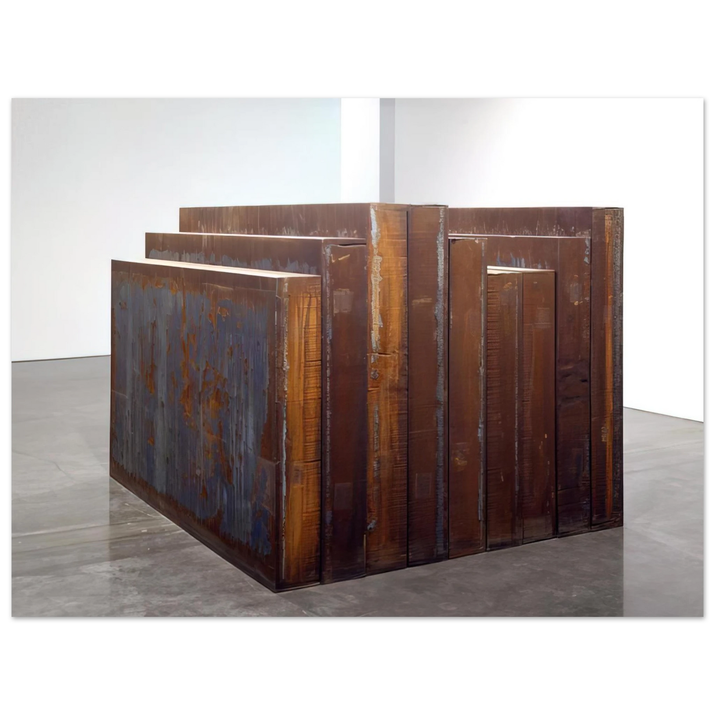 Richard Serra - ELEVATIONAL MASS 2006  75x100 cm / 30x40inches Fine Art Poster