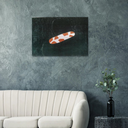 The Hermaphrodite - 1957 - Forrest Bess Brushed Aluminum Print - 70x100 cm / 28x40 inches | Forrest Bess Aluminum Print | Forrest Bess Prints