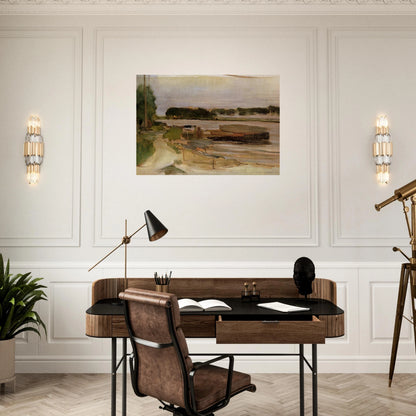 At the Amstel Sun - Piet Mondrian Brushed Aluminum Print - 70x100 cm / 28x40 inches | Piet Mondrian Aluminum Print | Piet Mondrian Prints