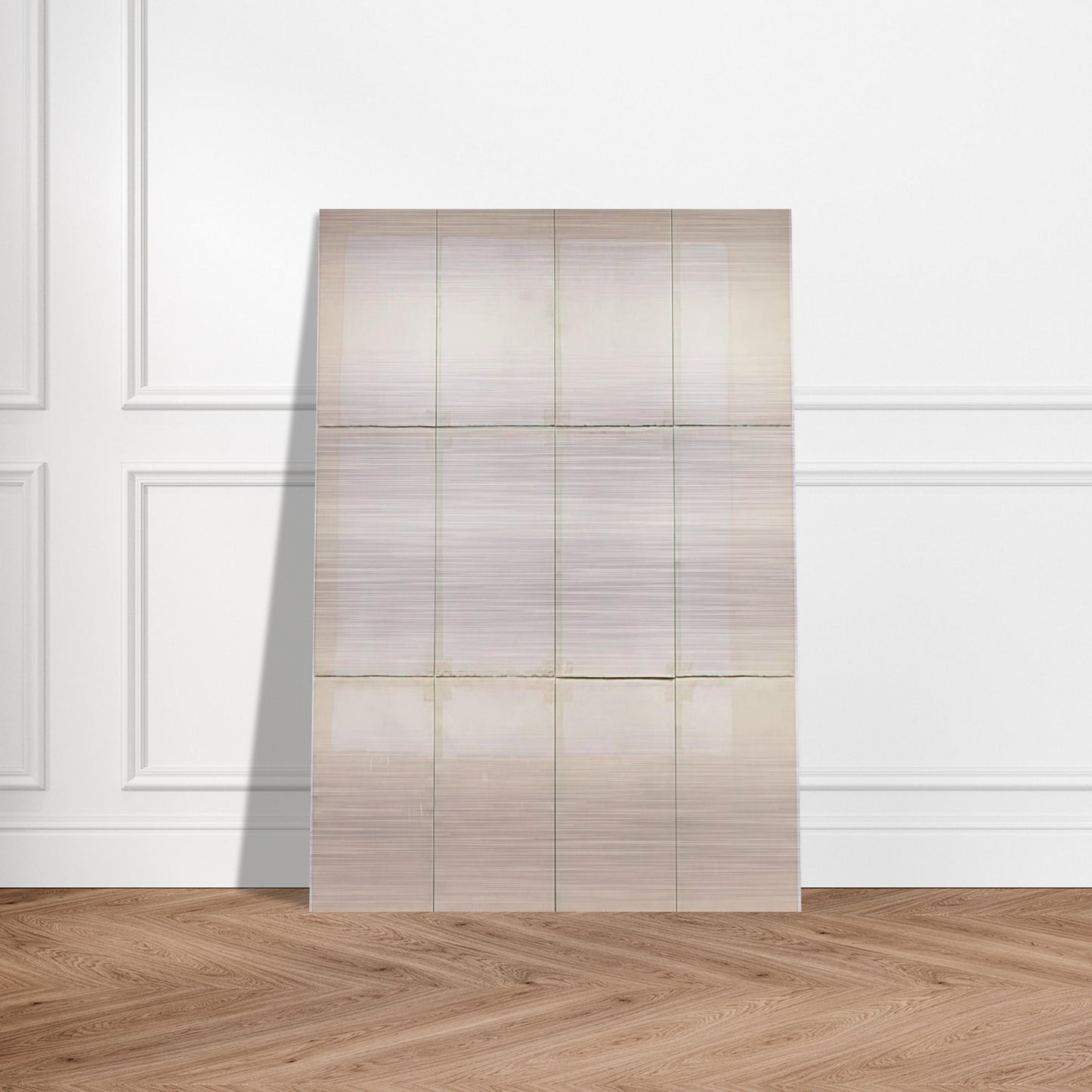 Classico 5 - Robert Ryman Brushed Aluminum Print - 70x100 cm / 28x40 inches | Robert Ryman Aluminum Print | Robert Ryman Prints