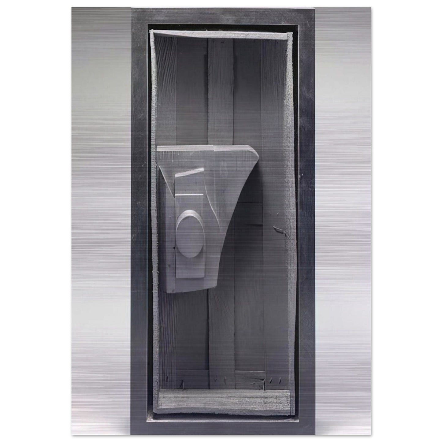 VOYAGE NO II - Louise Nevelson Brushed Aluminum Print - 70x100 cm / 28x40 inches | Louise Nevelson Aluminum Print | Louise Nevelson Prints