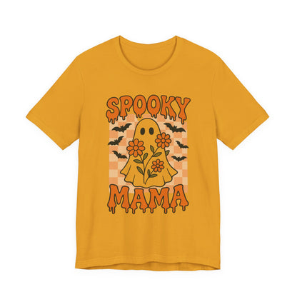 Maman Mystérieuse Groovy Vintage Fantôme Halloween Maman Mère