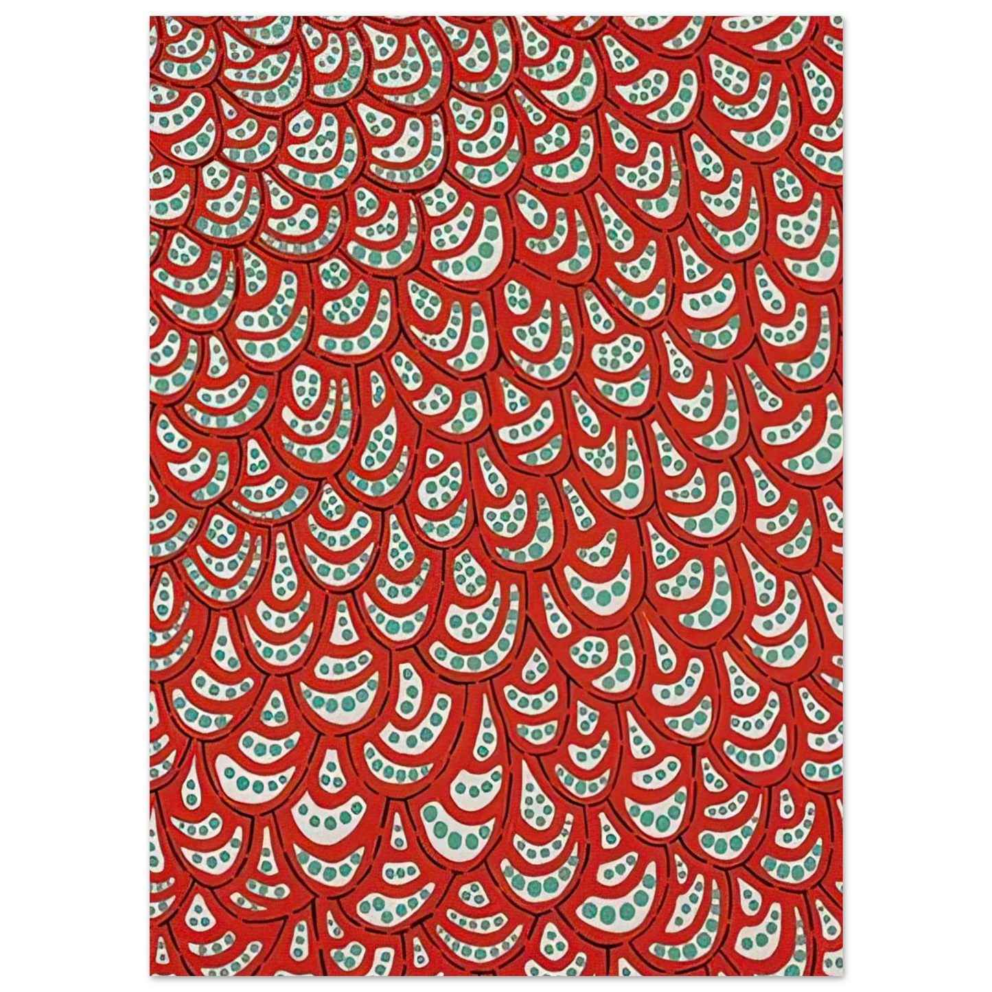 Yayoi Kusama - PETALS 1988 Fine Art Poster
