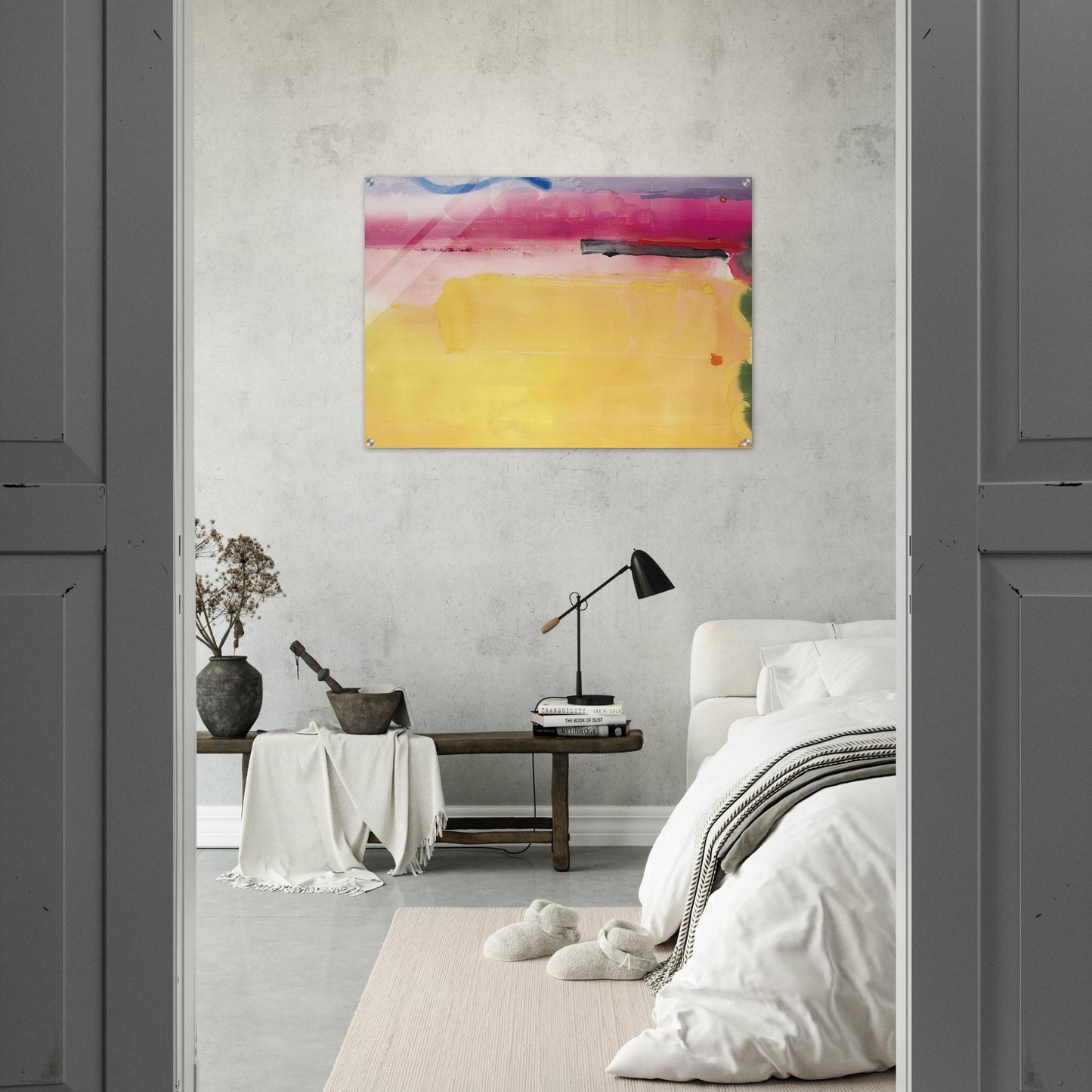 Black-Eyed Susan - 1988 - Helen Frankenthaler Acrylic Print - 70x100 cm / 28x40″ inches | Helen Frankenthaler Wall Art | Helen Frankenthaler Prints