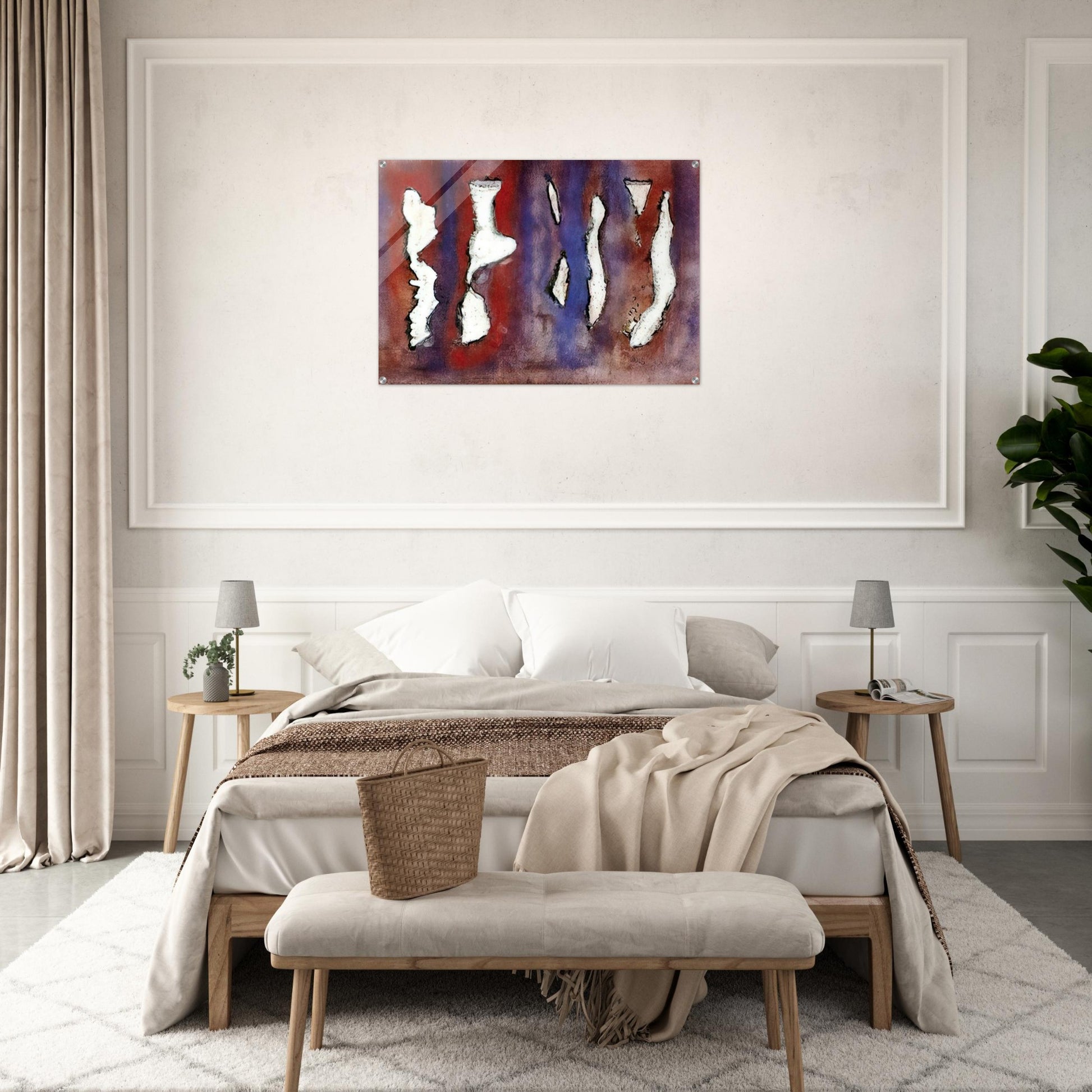 Untitled - Art Informel - Wols Acrylic Print - 70x100 cm / 28x40″ inches