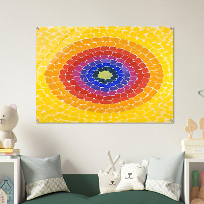 RESSURECTION 1966 - Alma Woodsey Thomas Acrylic Print - 70x100 cm / 28x40″ inches