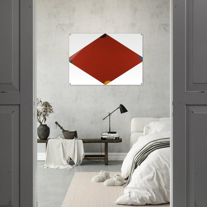 Cape Red - 1965 - Jeremy Moon Acrylic Print - 70x100 cm / 28x40″ inches