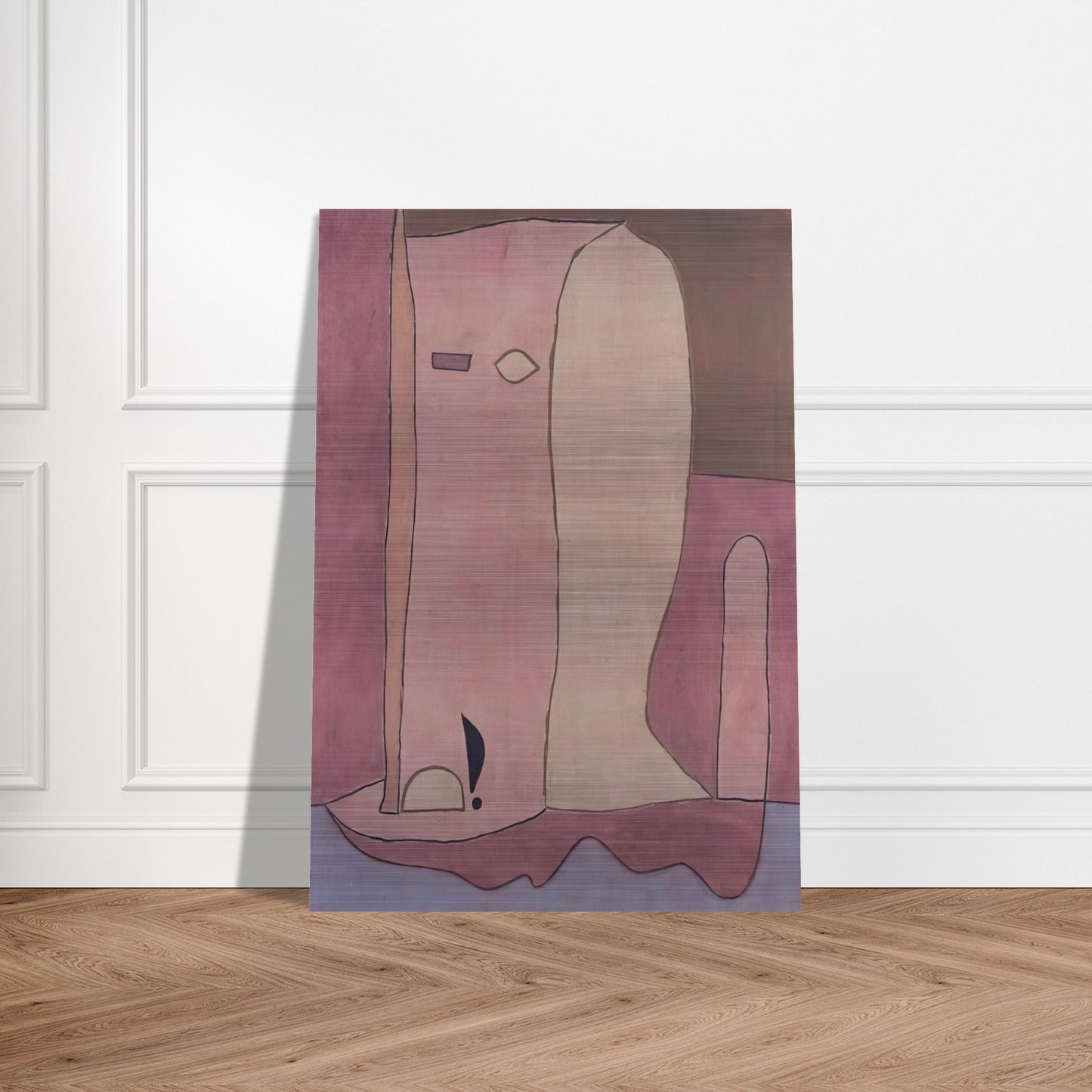 GARDEN FIGURE 1940 - Paul Klee Brushed Aluminum Print - 70x100 cm / 28x40 inches | Paul Klee Aluminum Print | Paul Klee Prints
