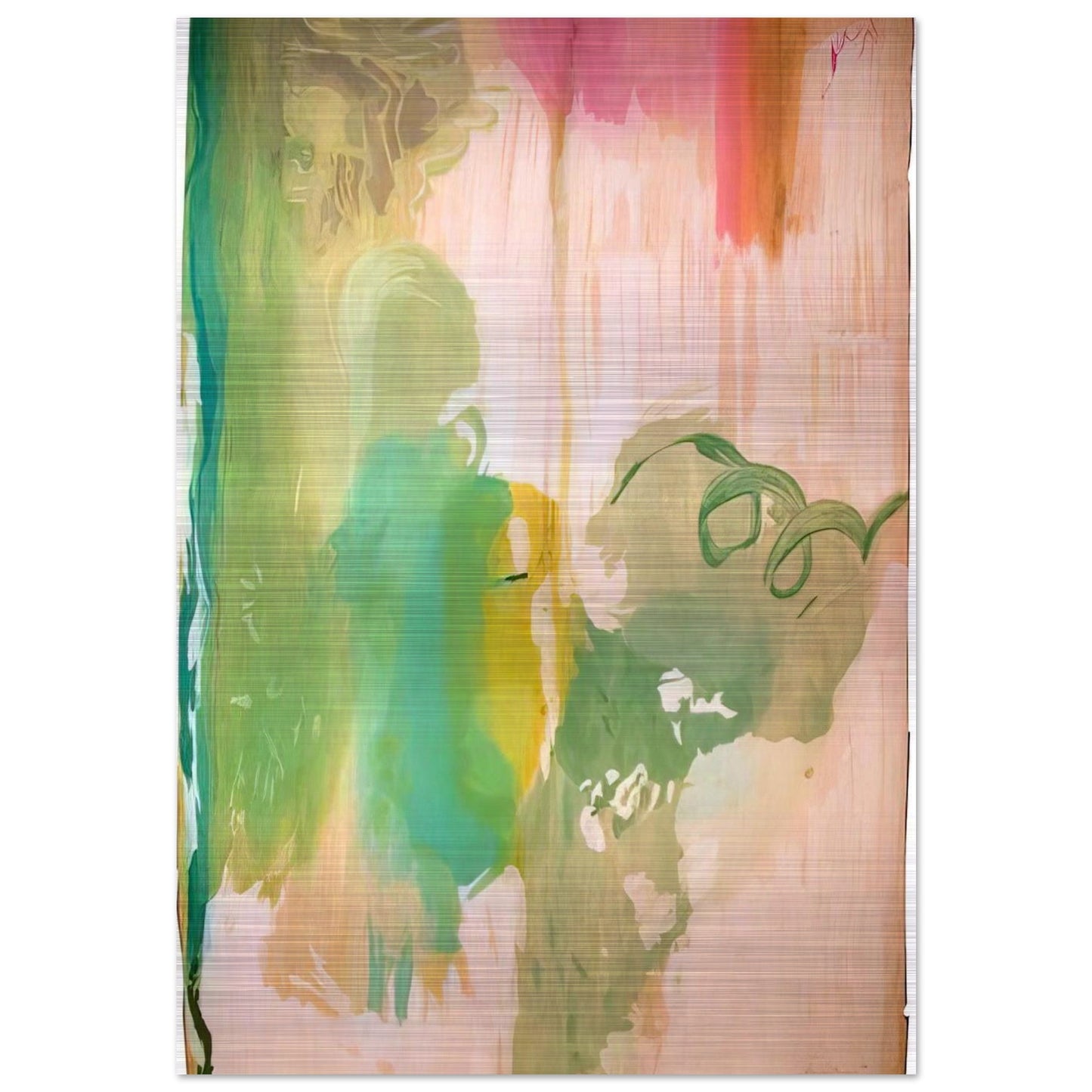 Snow Pines - 2004 - Helen Frankenthaler Brushed Aluminum Print - 70x100 cm / 28x40 inches | Helen Frankenthaler Aluminum Print | Helen Frankenthaler Prints