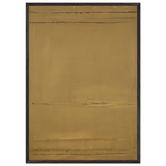 Tau - 1965 - Roman Opalka 70x100 cm / 28x40 inches Framed Art Print – Black Wooden Frame