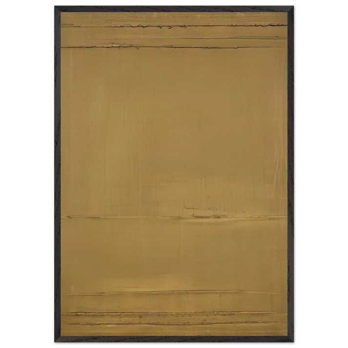 Tau - 1965 - Roman Opalka 70x100 cm / 28x40 inches Framed Art Print – Black Wooden Frame
