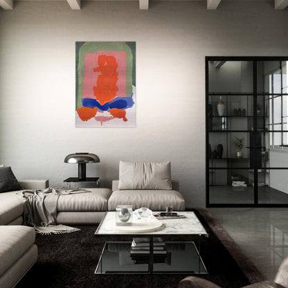 Small's Paradise, 1964- - Helen Frankenthaler Brushed Aluminum Print - 70x100 cm / 28x40 inches | Helen Frankenthaler Aluminum Print | Helen Frankenthaler Prints