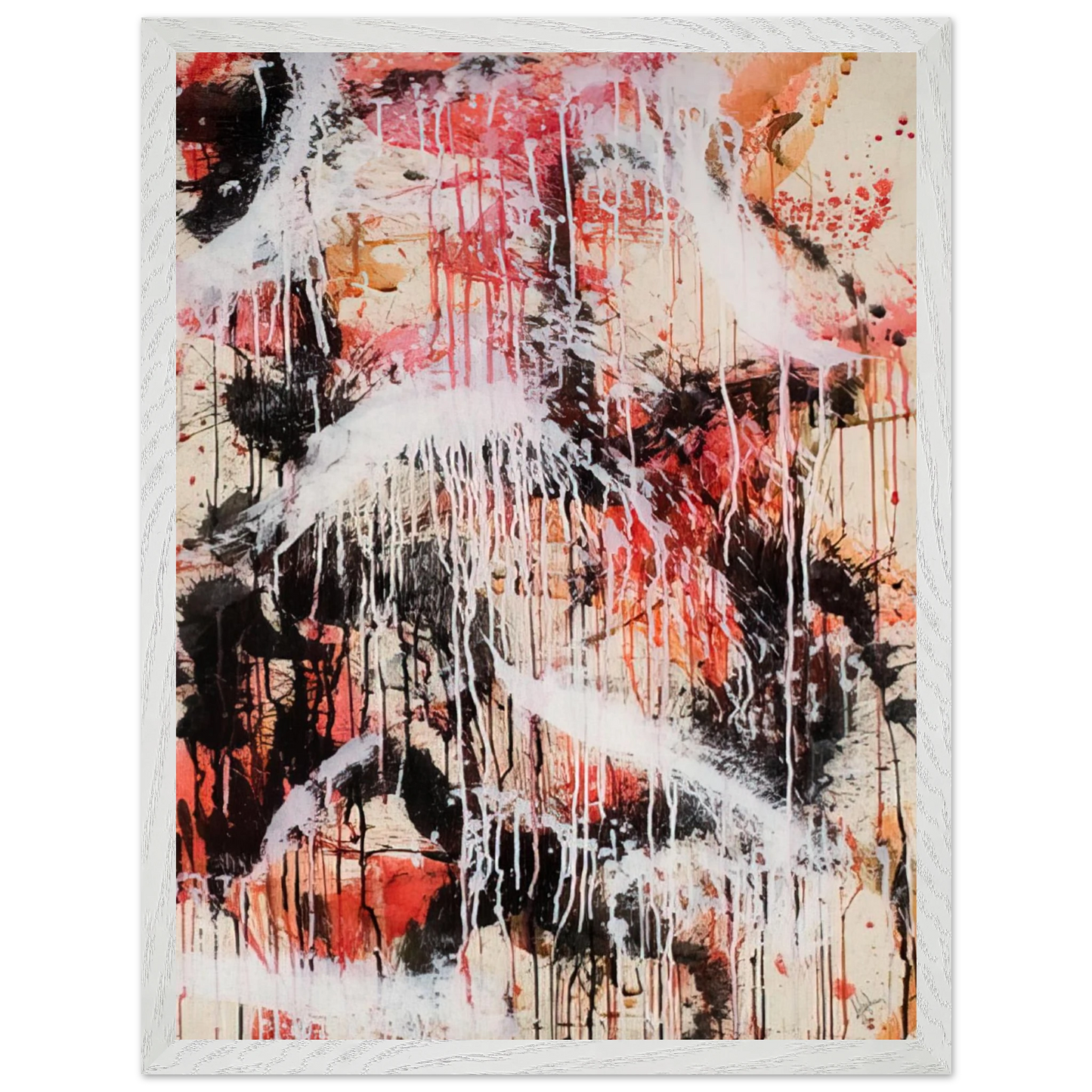 Mark Rothko - Untitled - 1959 Wall Art - 30x40 cm / 12x16 inches - Premium Wooden Framed Poster With Fine Art Paper - Wood frame