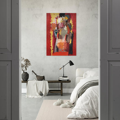 The Witch Doctor - 1963 - John Ferren Brushed Aluminum Print - 70x100 cm / 28x40 inches | John Ferren Aluminum Print | John Ferren Prints