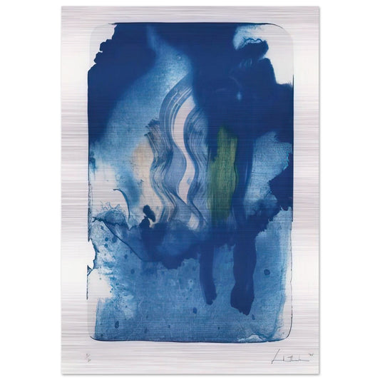 Reflections V - 1995 - Helen Frankenthaler Brushed Aluminum Print - 70x100 cm / 28x40 inches | Helen Frankenthaler Aluminum Print | Helen Frankenthaler Prints