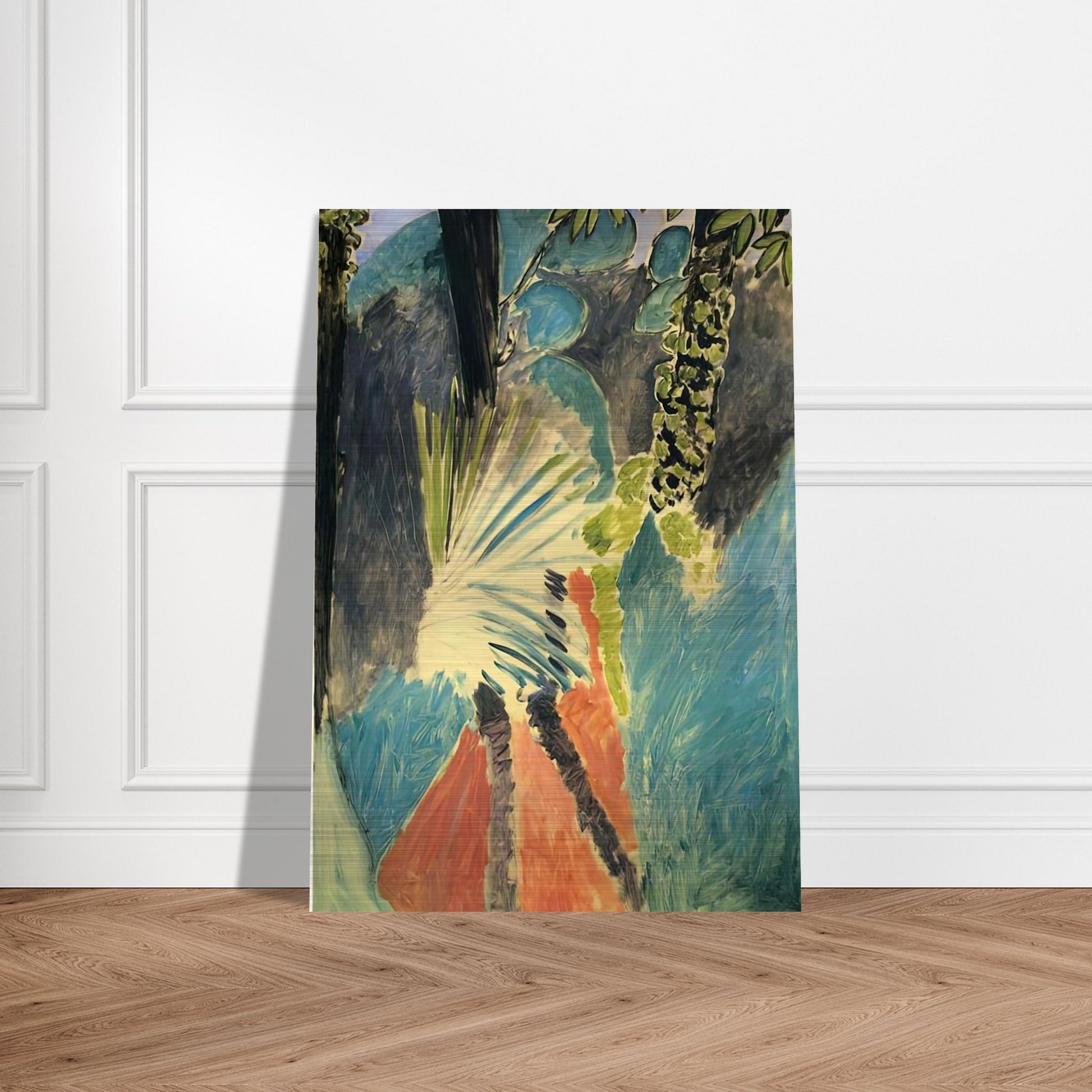 THE PALM 1912 - Henri Matisse Brushed Aluminum Print - 70x100 cm / 28x40 inches | Henri Matisse Aluminum Print | Henri Matisse Prints