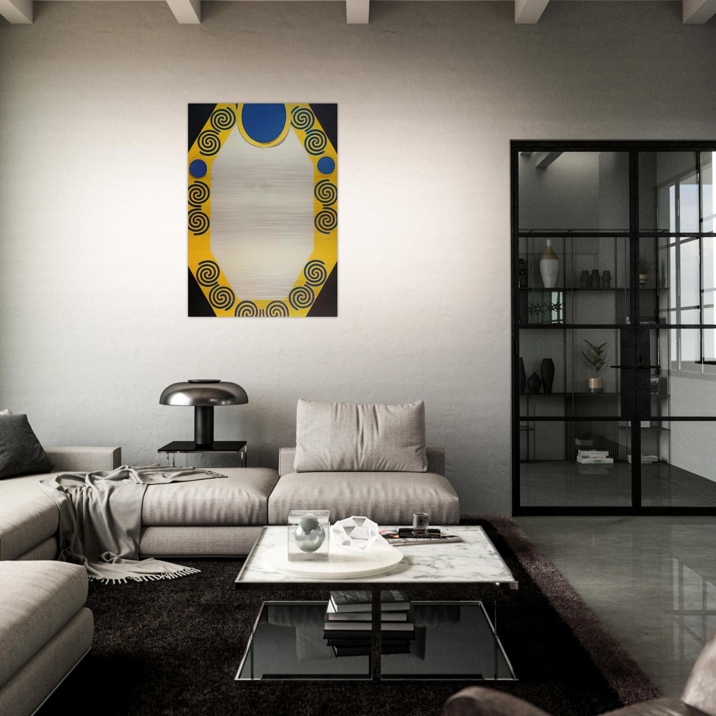PHOSPHENE - Salvador Dali Brushed Aluminum Print - 70x100 cm / 28x40 inches | Salvador Dali Aluminum Print | Salvador Dali Prints