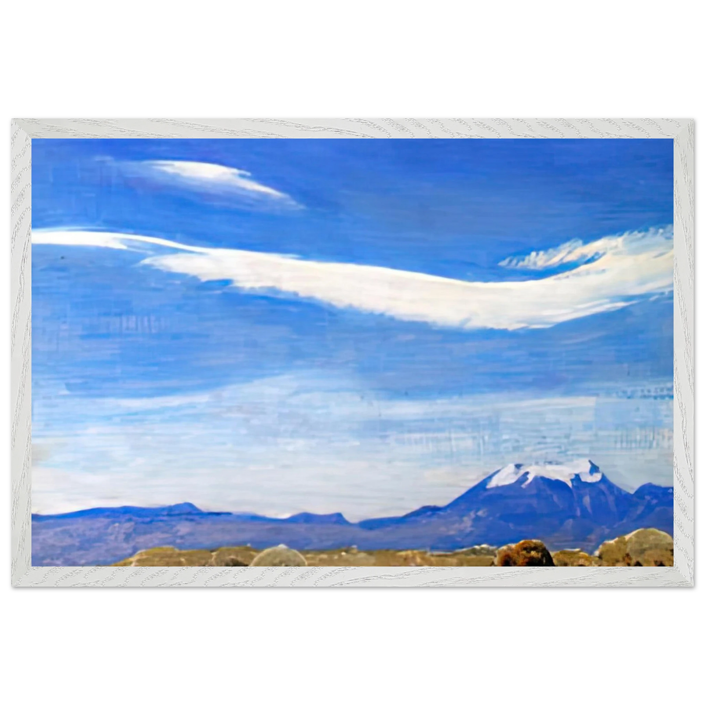 Maynard Dixon - THE CLOUD COACHELLA VALLEY CALIFORNIA 1940 Wall art - 40x50 cm / 16x20 inches - Fine Art Poster-canvas - -