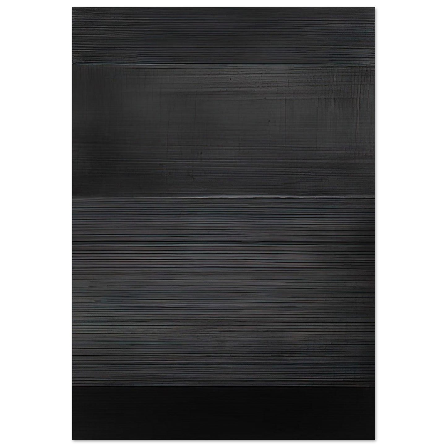 Peinture 324 x 181 cm, 17 novembre 2008 - 2008 - Pierre Soulages Brushed Aluminum Print - 70x100 cm / 28x40 inches | Pierre Soulages Aluminum Print | Pierre Soulages Prints