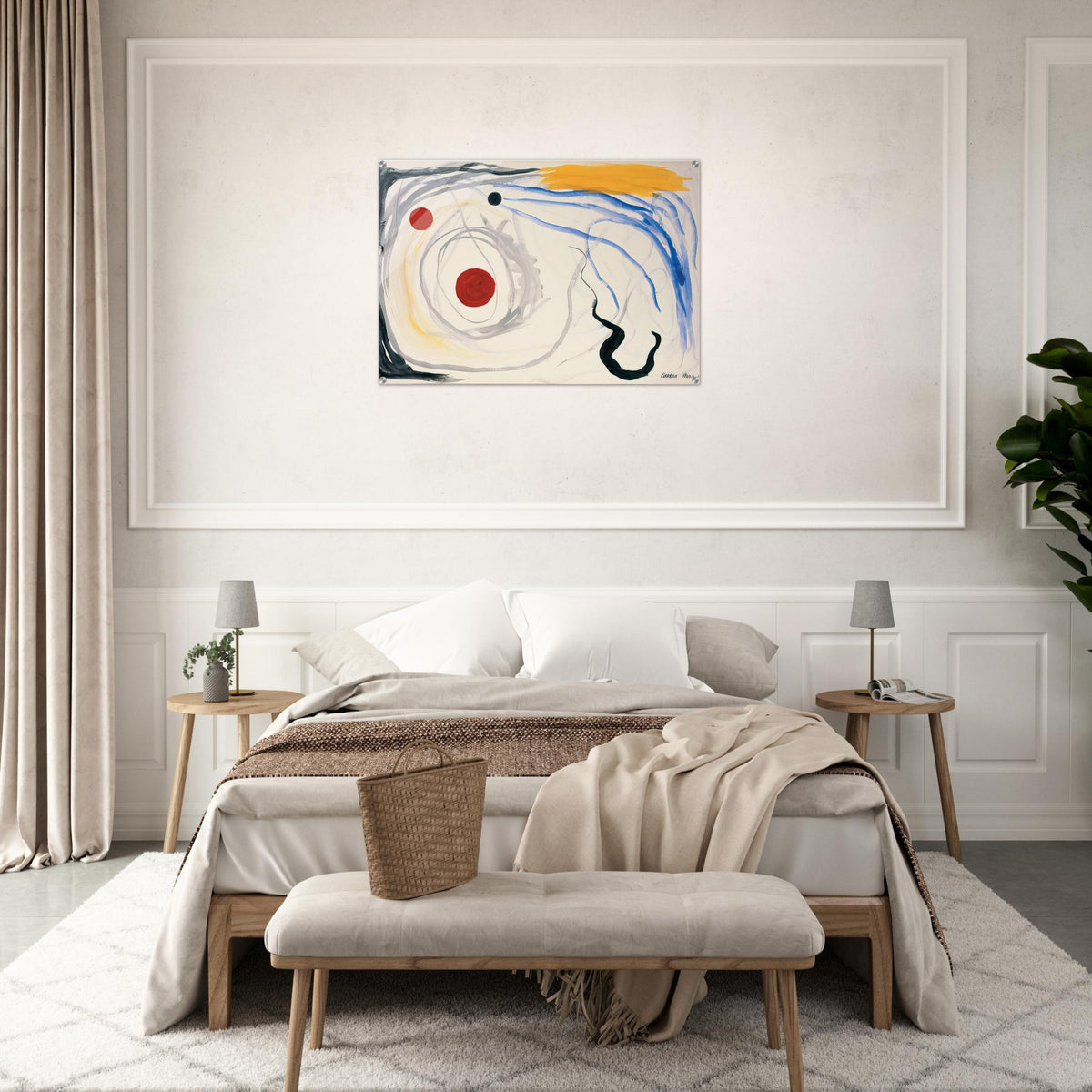 UNTITLED 1946 2 - Alexander Calder Acrylic Print - 70x100 cm / 28x40″ inches | Alexander Calder Wall Art | Alexander Calder Prints