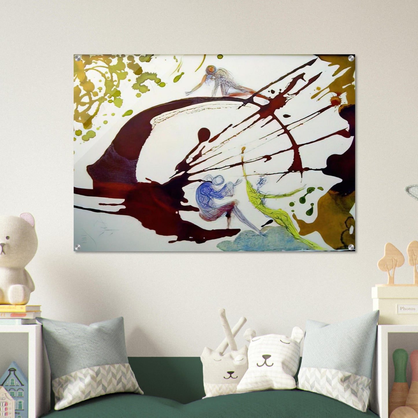 IN PRINCIPIODEUS CREAVIT 1964 - Salvador Dali Acrylic Print - 70x100 cm / 28x40″ inches