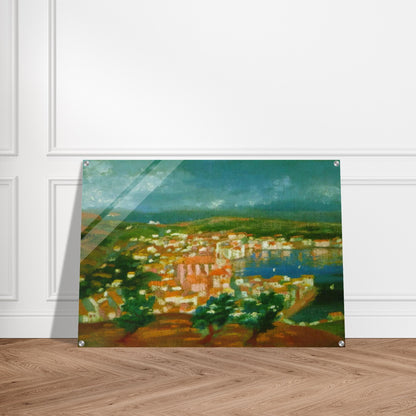 LANDSCAPE NEAR CADAQUES 1921 1 - Salvador Dali Acrylic Print - 70x100 cm / 28x40″ inches