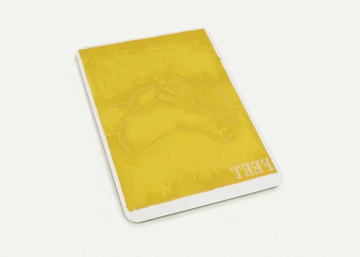 FEET 1974 By Jasper Johns Pack of 10 Post Cards | Jasper Johns Post Cards | A6 (10.5 x 14.8 cm) - 4.1 x 5.8 inches