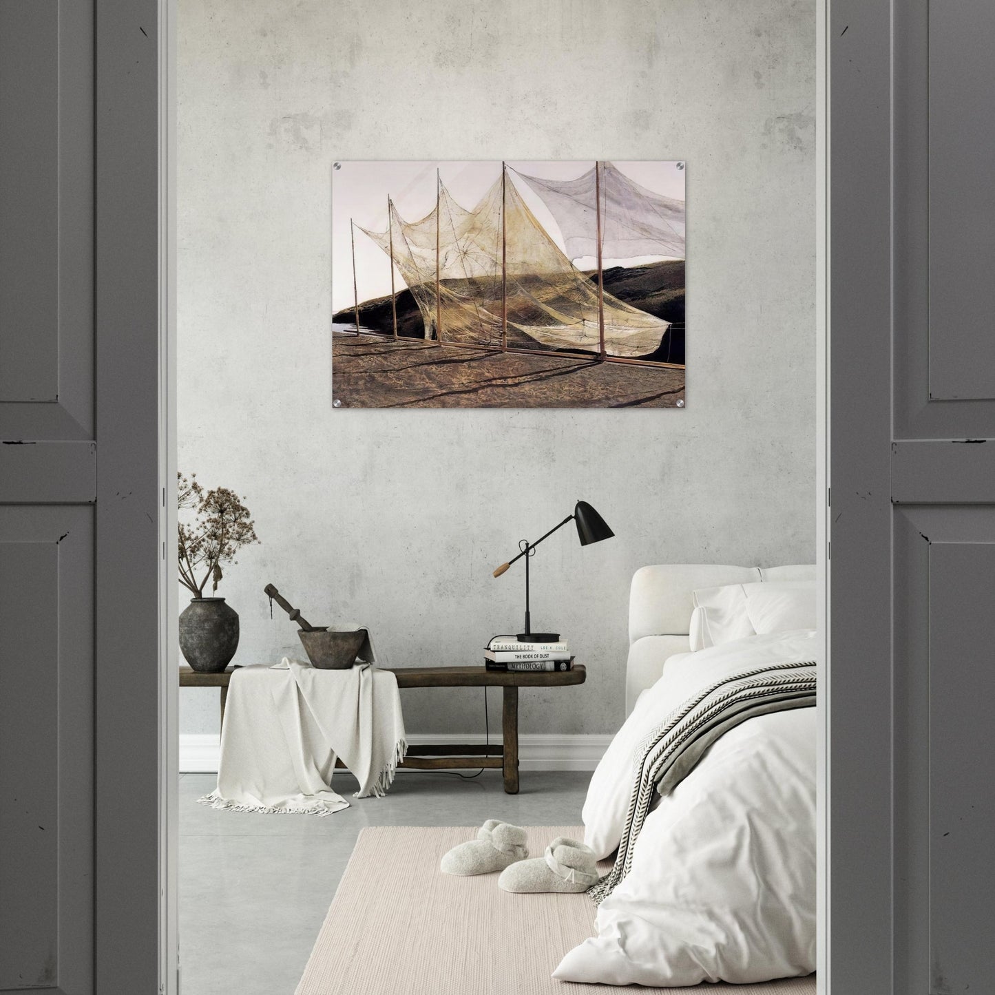 PENTECOST 1989 - Andrew Wyeth Acrylic Print - 70x100 cm / 28x40″ inches