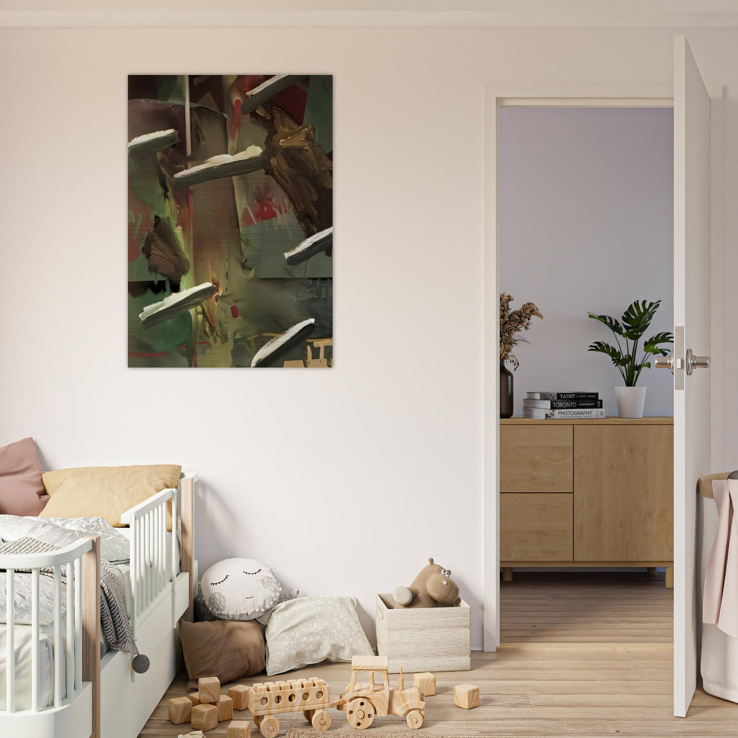ABSTRAKTES BILD ABSTRACT PAINTING 1976 - Gerhard Richter Brushed Aluminum Print - 70x100 cm / 28x40 inches | Gerhard Richter Aluminum Print | Gerhard Richter Prints