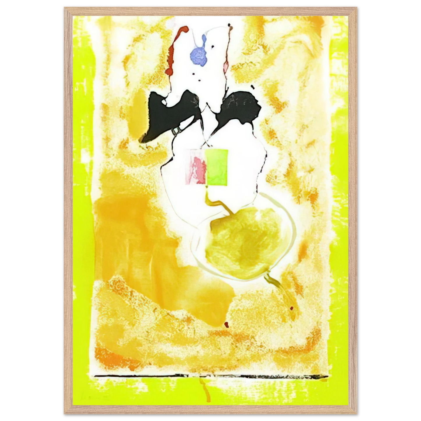 Helen Frankenthaler - Solar Imp - 2001 Wall art - 50x70 cm / 20x28 inches - Fine Art Poster-canvas - -
