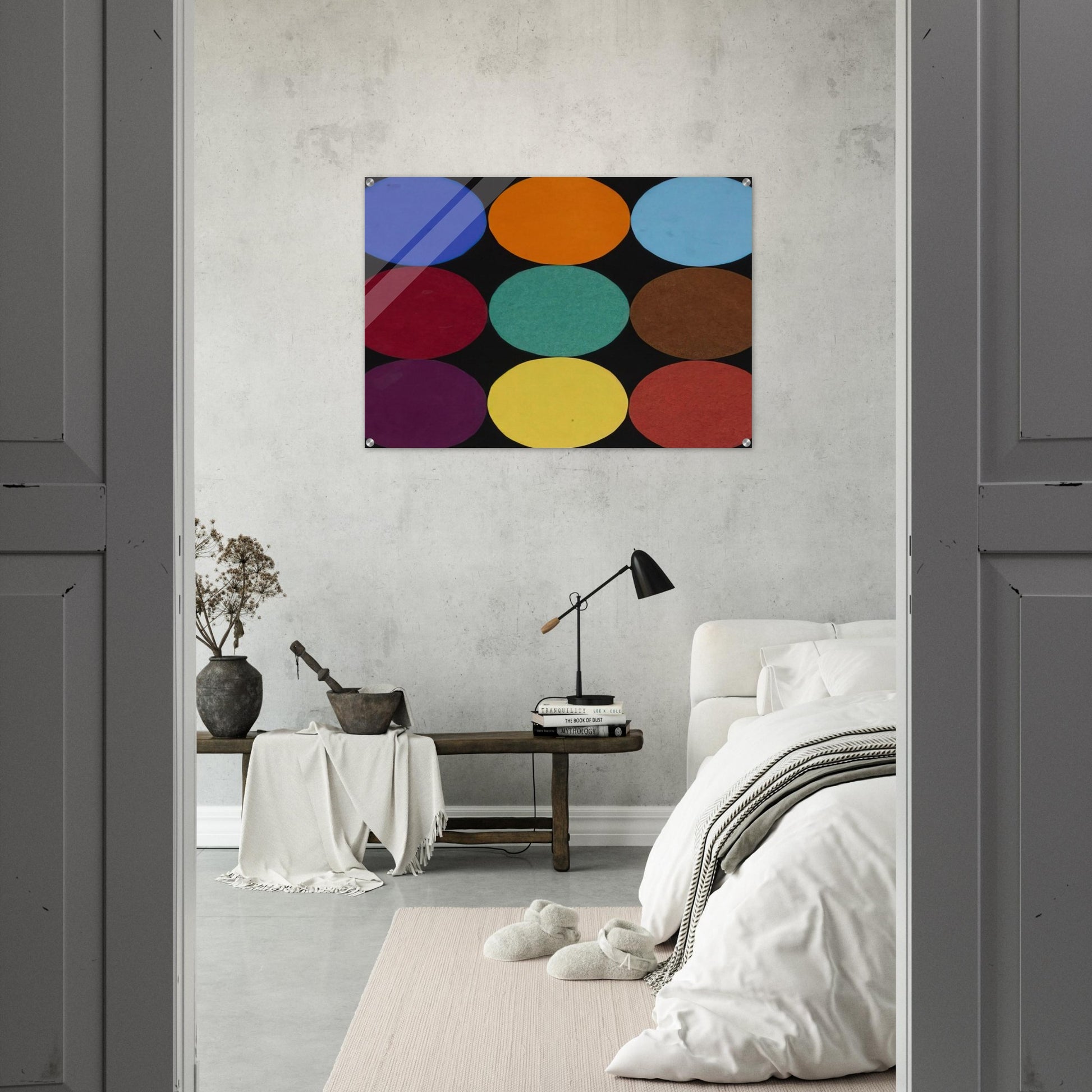 Nine Colors - Ellsworth Kelly Acrylic Print - 70x100 cm / 28x40″ inches