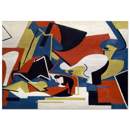 Untitled - Lee Krasner Brushed Aluminum Print - 70x100 cm / 28x40 inches | Lee Krasner Aluminum Print | Lee Krasner Prints