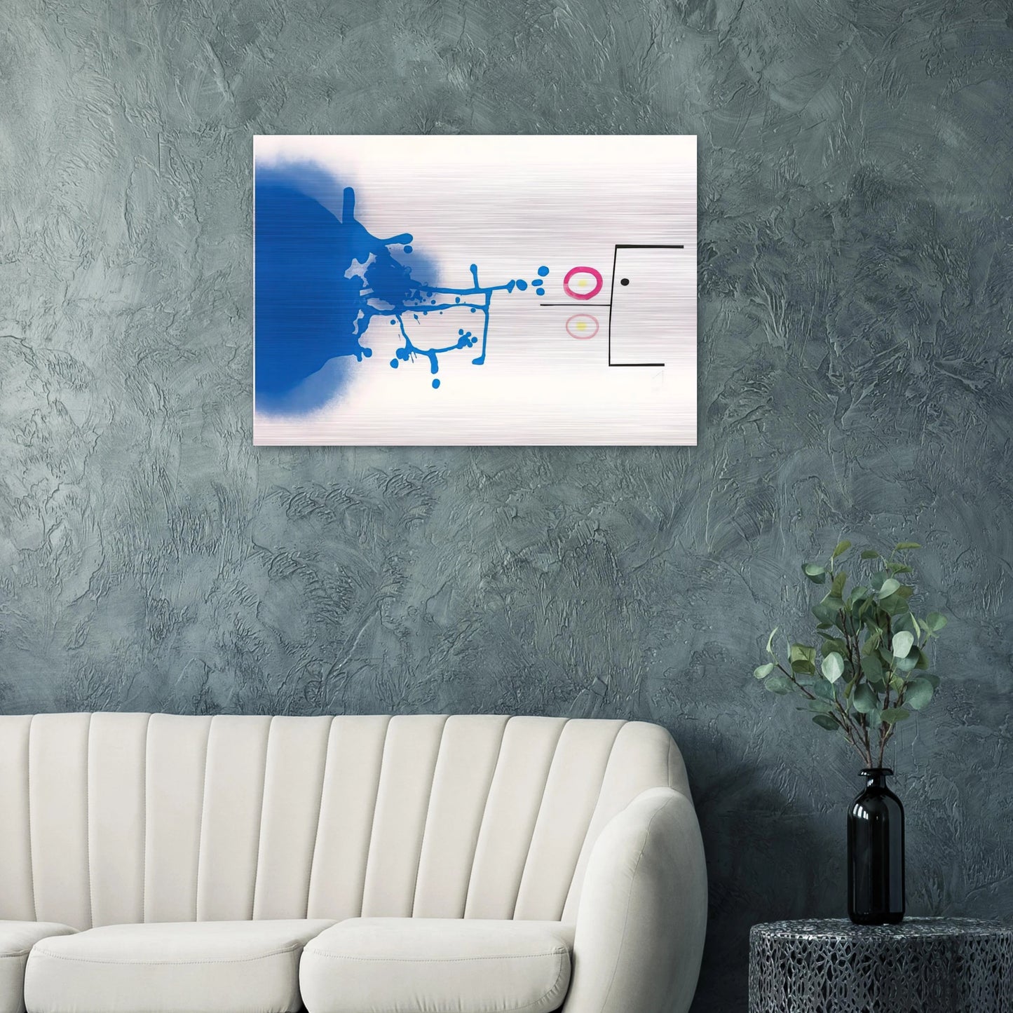 SUN AND SKY 1979 - Victor Pasmore Brushed Aluminum Print - 70x100 cm / 28x40 inches | Victor Pasmore Aluminum Print | Victor Pasmore Prints