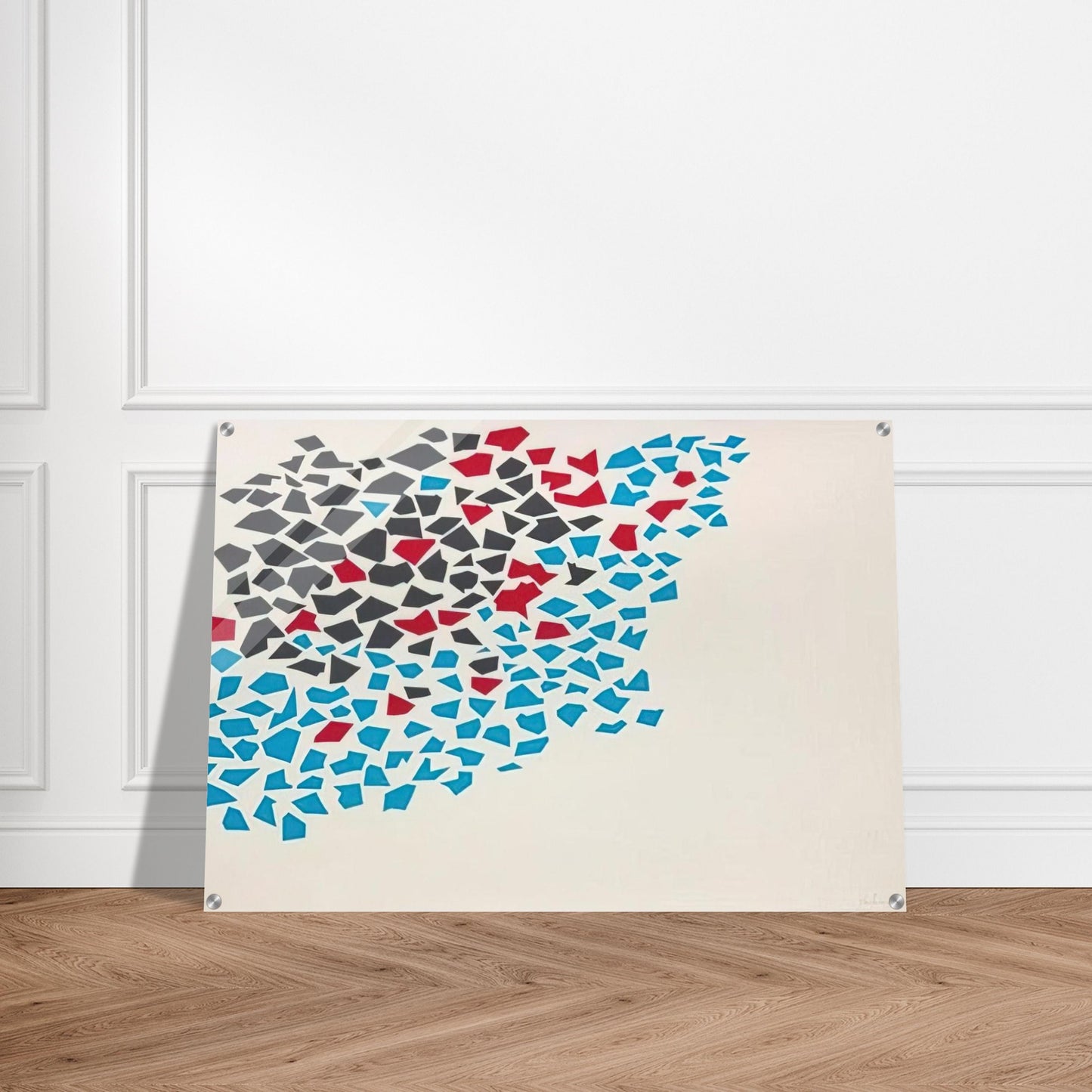 Abstract Composition - 1980 - Robert Goodnough Acrylic Print - 70x100 cm / 28x40″ inches