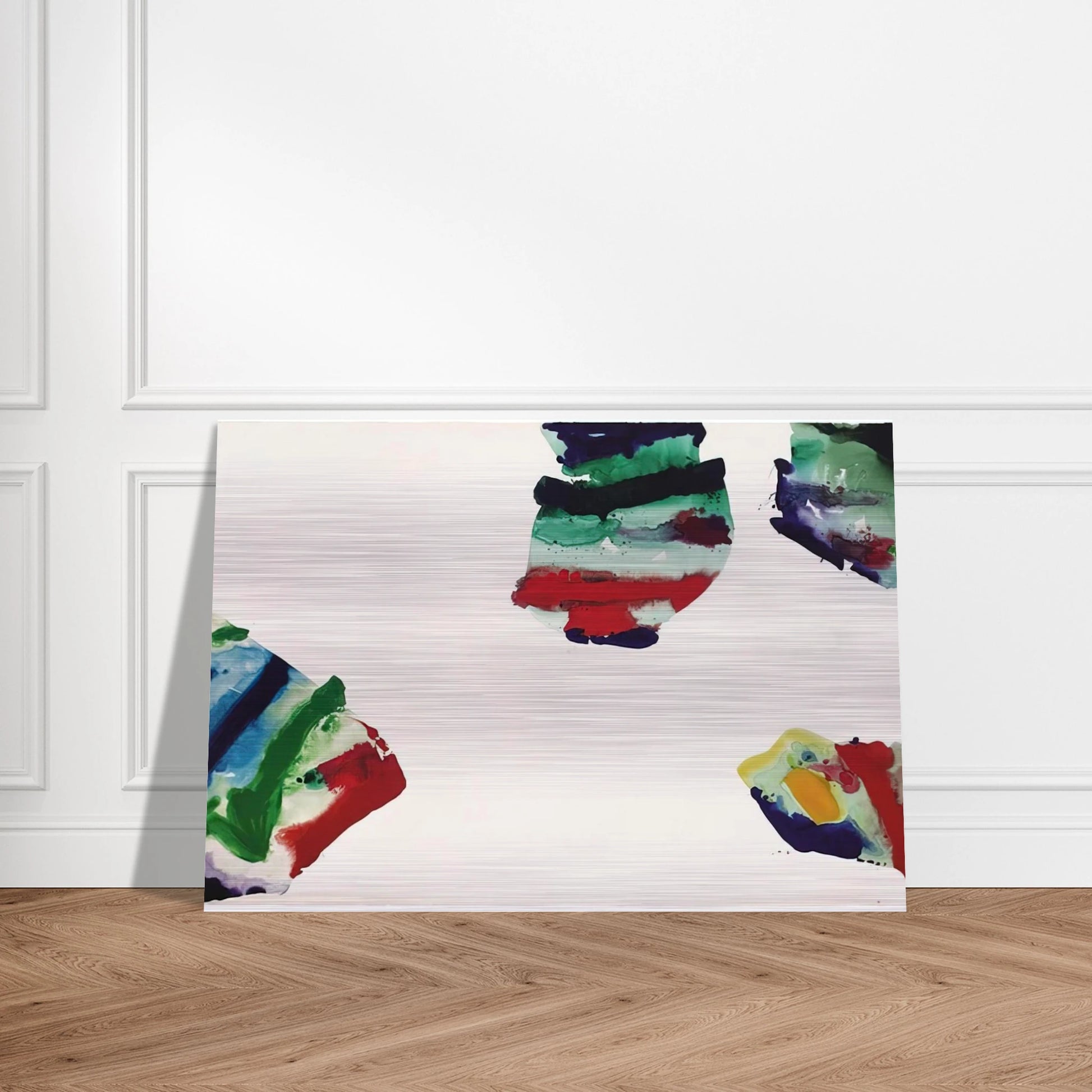Los Angeles - Sam Francis Brushed Aluminum Print - 70x100 cm / 28x40 inches | Sam Francis Aluminum Print | Sam Francis Prints