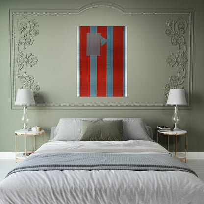 Castle Banner 5 - Sam Gilliam Brushed Aluminum Print - 70x100 cm / 28x40 inches | Sam Gilliam Aluminum Print | Sam Gilliam Prints
