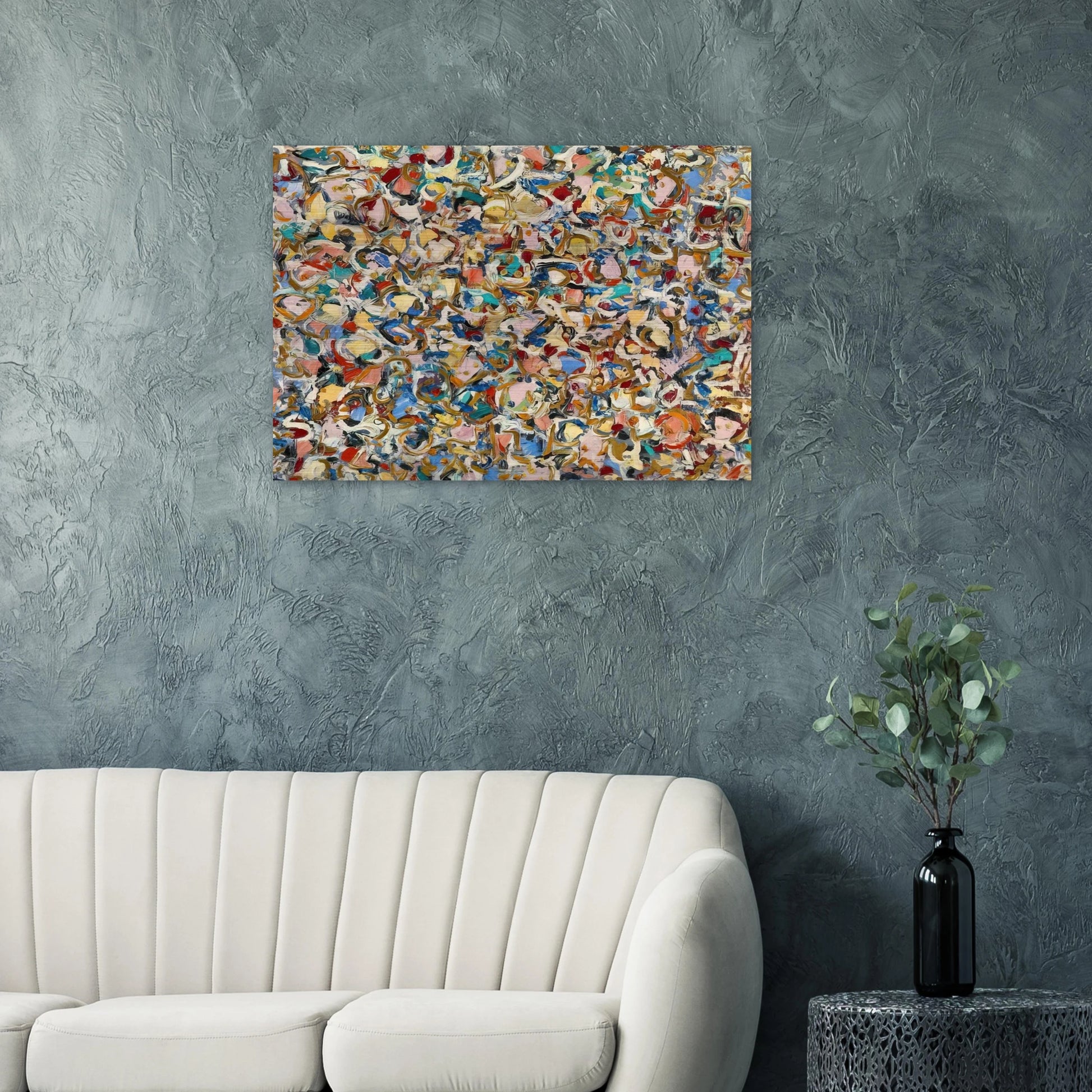 Noon - Lee Krasner Brushed Aluminum Print - 70x100 cm / 28x40 inches | Lee Krasner Aluminum Print | Lee Krasner Prints