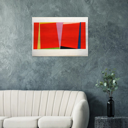 Untitled - 1970 - Larry Zox Brushed Aluminum Print - 70x100 cm / 28x40 inches | Larry Zox Aluminum Print | Larry Zox Prints