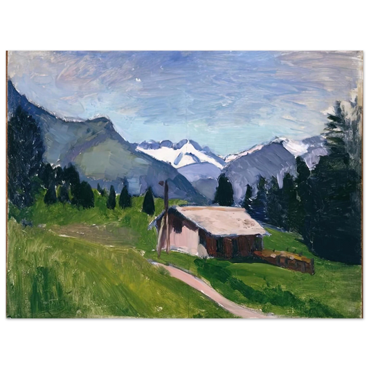 Henri Matisse - SAVOY ALPS 1901  75x100 cm / 30x40inches Fine Art Poster
