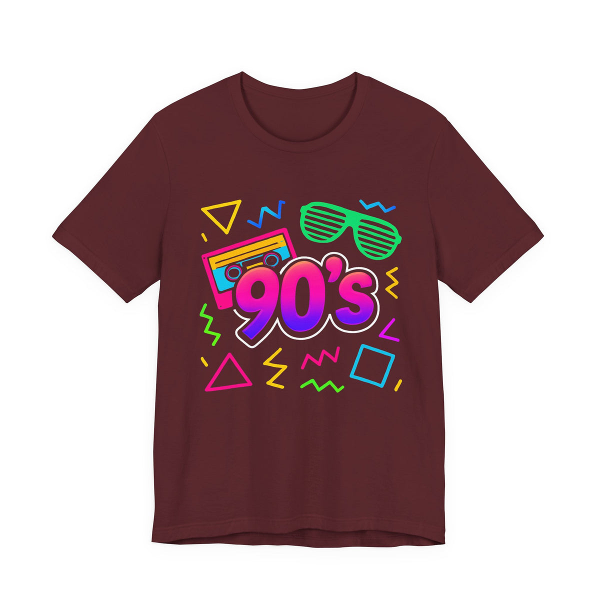 Musique old school des années 90 - ambiance arcade Classique années 90 Rétro Vintage. Années 1990 Les années 90 J'adore les années 90 T-Shirt