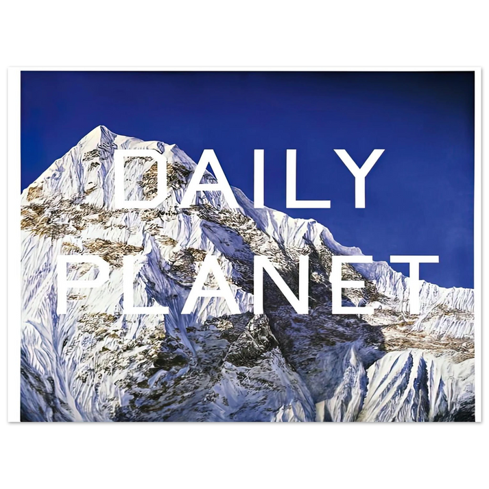 Edward Ruscha - DAILY PLANET 2003  75x100 cm / 30x40inches Fine Art Poster