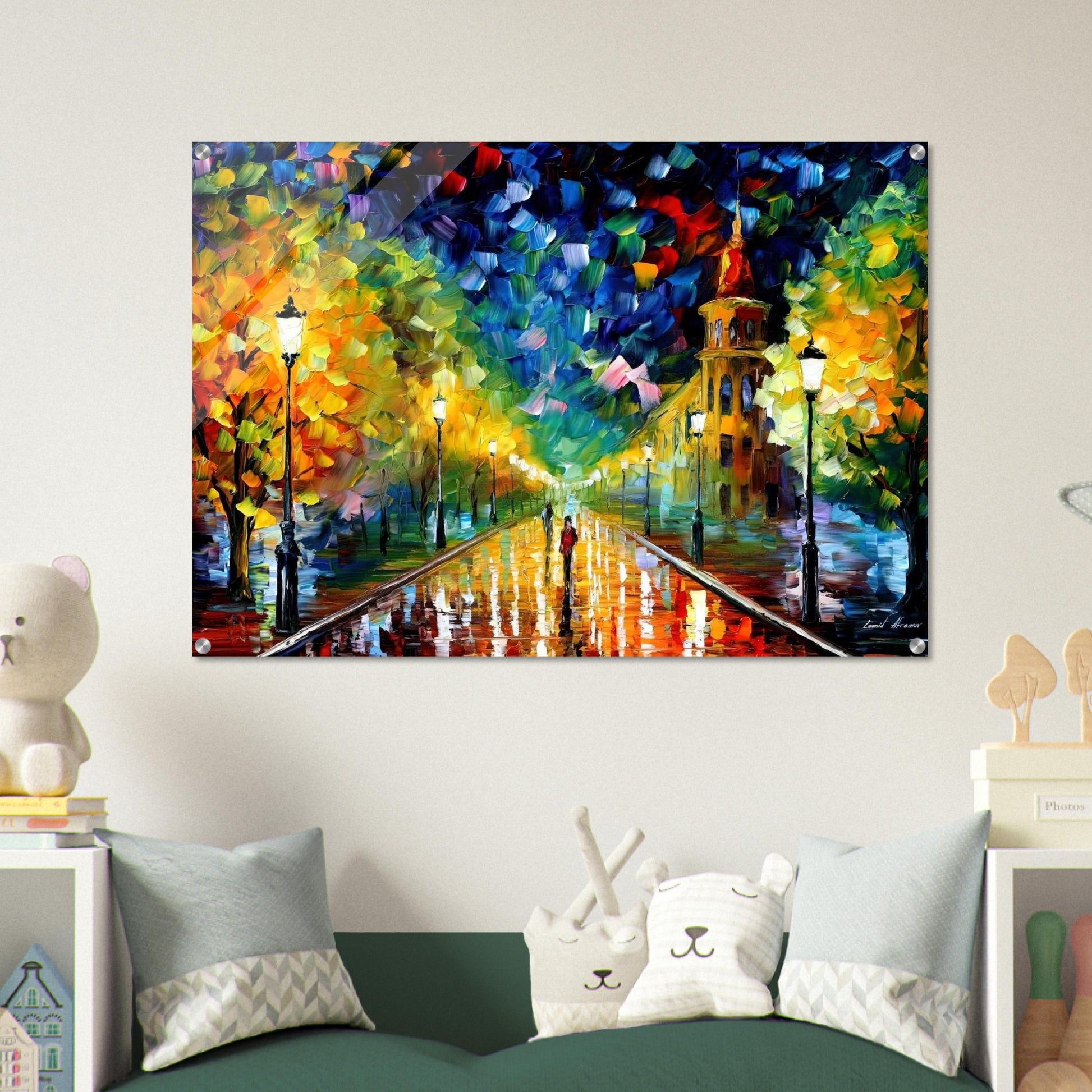 Leonid Afremov - Leonid Afremov Acrylic Print - 70x100 cm / 28x40″ inches
