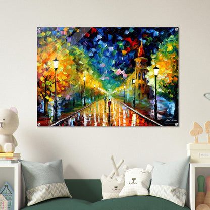 Leonid Afremov - Leonid Afremov Acrylic Print - 70x100 cm / 28x40″ inches