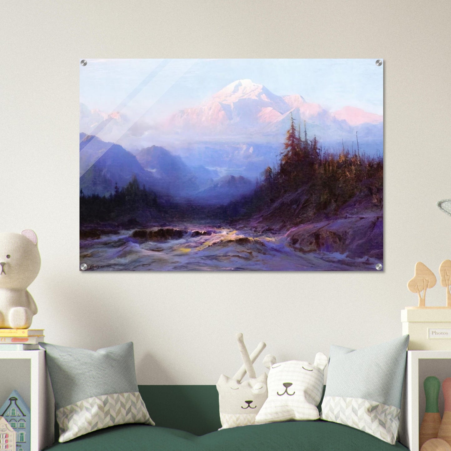 Mount McKinley - 1925 - Sydney Laurence Acrylic Print - 70x100 cm / 28x40″ inches