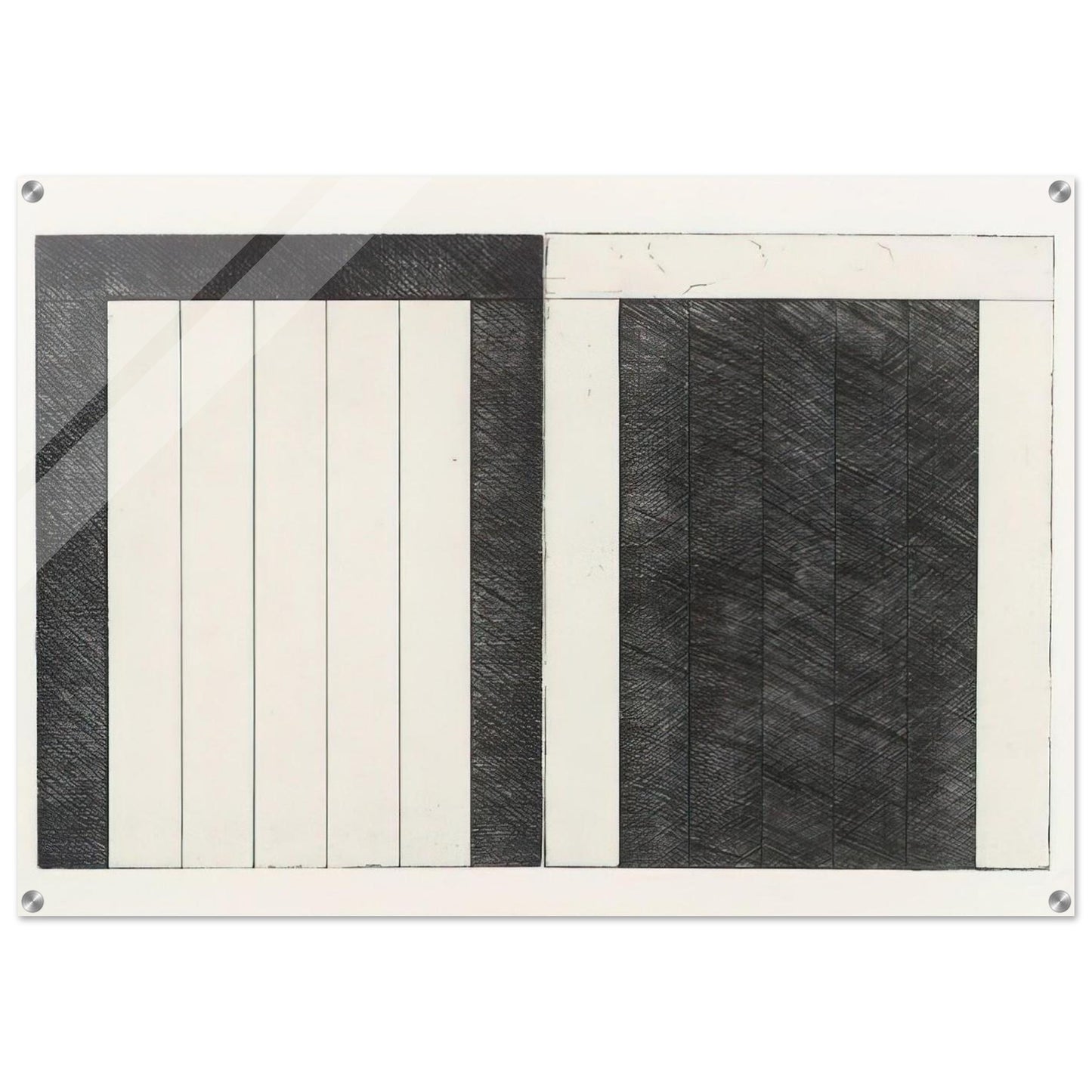 For Caroline - 1977 - Brice Marden Acrylic Print - 70x100 cm / 28x40″ inches