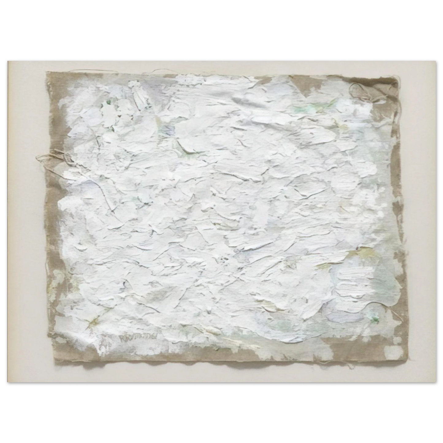 Robert Ryman - Untitled - 1961  75x100 cm / 30x40inches Fine Art Poster